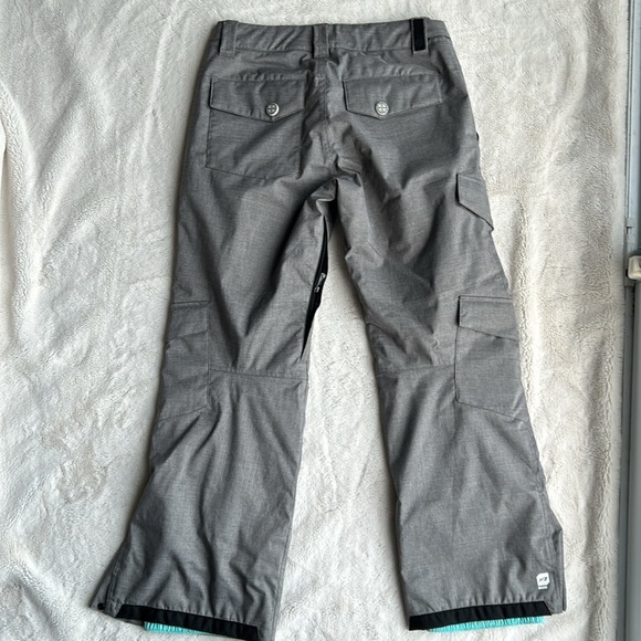 Women’s Gray Orage Insulated Ski/Snow Pants, Size Large - Picture 2 of 9